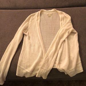 Cream Open Cardigan!